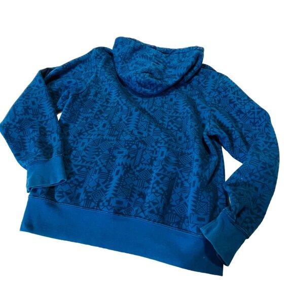 Xersion Blue Patterned Hoodie Sweatshirt S Men’s Small - Picture 7 of 8